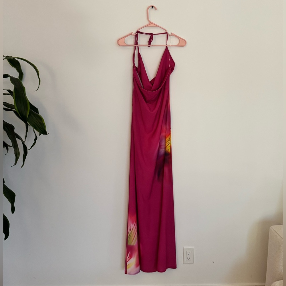 Peppermayo Pink Floral Maxi Dress - Picture 2 of 6